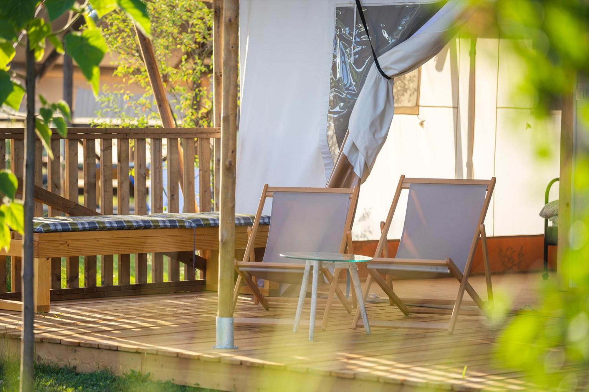 Glamping Kolpa Resort Gradac Exteriör bild